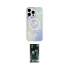 MARSİLYAN™- iPhone 14 Pro Kılıf Pusula Form - Siyah 360 Mat Full Body Arka Koruyucu