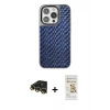 MARSİLYAN™- iPhone 14 Pro Kılıf Siluet Form Serisi - Siyah Mat Seramik Nano Ekran Koruyucu + Raze Metal Kamera Lens - GD