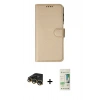MARSİLYAN™- iPhone 14 Pro Kılıf Siluet Işık Serisi - Siyah 20D Premium Cam Ekran Koruyucu + Raze Metal Kamera Lens - GD