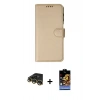 MARSİLYAN™- iPhone 14 Pro Kılıf Siluet Işık Serisi - Siyah Buffer Hayalet Cam Ekran Koruyucu + Raze Metal Kamera Lens - GD