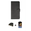 MARSİLYAN™- iPhone 14 Pro Kılıf Siluet Işık Serisi - Siyah Buffer Hayalet Cam Ekran Koruyucu + Raze Metal Kamera Lens - GD