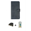 MARSİLYAN™- iPhone 14 Pro Kılıf Siluet Işık Serisi - Siyah Polymer Nano Ekran Koruyucu + Raze Metal Kamera Lens - GD