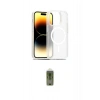 MARSİLYAN™- iPhone 14 Pro Kılıf Siluet Minimal Prime - Siyah Joko Magic 5D Hayalet Cam