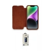 MARSİLYAN™- iPhone 14 Pro Kılıf Siluet Minimal Serisi - Siyah Bilvis Hayalet Cam Ekran Koruyucu
