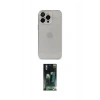 MARSİLYAN™- iPhone 14 Pro Kılıf Ufuk Minimal Özel Seri - Siyah 360 Mat Full Body Arka Koruyucu