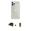 MARSİLYAN™- iPhone 14 Pro Kılıf Vadi Asil Prime - Siyah Joko Magic 5D Hayalet Cam + Raze Metal Kamera Lens - GD