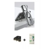 MARSİLYAN™- iPhone 14 Pro Kılıf Vadi Çizgi Özel Seri - Siyah 20D Premium Cam Ekran Koruyucu + Gold Raze Metal Kamera Lens