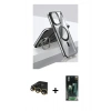 MARSİLYAN™- iPhone 14 Pro Kılıf Vadi Çizgi Özel Seri - Siyah 360 Mat Full Body Arka Koruyucu + Raze Metal Kamera Lens - GD