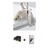 MARSİLYAN™- iPhone 14 Pro Kılıf Vadi Çizgi Özel Seri - Siyah Bilvis 3D Mat Cam Ekran Koruyucu + Raze Metal Kamera Lens - GD