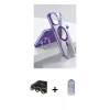 MARSİLYAN™- iPhone 14 Pro Kılıf Vadi Çizgi Özel Seri - Siyah Joko Magic 5D Cam + Gold Raze Metal Kamera Lens