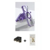MARSİLYAN™- iPhone 14 Pro Kılıf Vadi Çizgi Özel Seri - Siyah Mat Seramik Nano Ekran Koruyucu + Gold Raze Metal Kamera Lens