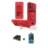 MARSİLYAN™- iPhone 14 Pro Kılıf Vadi Form Prime - Siyah 18D Cam Ekran Koruyucu + Raze Metal Kamera Lens - GD
