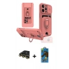 MARSİLYAN™- iPhone 14 Pro Kılıf Vadi Form Prime - Siyah 18D Cam Ekran Koruyucu + Raze Metal Kamera Lens - GD