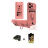 MARSİLYAN™- iPhone 14 Pro Kılıf Vadi Form Prime - Siyah Buffer Cam Ekran Koruyucu + Raze Metal Kamera Lens - GD