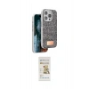 MARSİLYAN™- iPhone 14 Pro Kılıf Vadi Klasik Serisi - Siyah Mat Seramik Nano Ekran Koruyucu