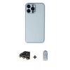 MARSİLYAN™- iPhone 14 Pro Kılıf Yadigar Klasik - Siyah Joko Magic 5D Cam + Gold Raze Metal Kamera Lens