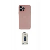MARSİLYAN™- iPhone 14 Pro Kılıf Yadigar Yansıma Serisi - Siyah Bilvis Hayalet Cam Ekran Koruyucu