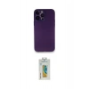 MARSİLYAN™- iPhone 14 Pro Kılıf Yadigar Yansıma Serisi - Siyah Polymer Nano Ekran Koruyucu
