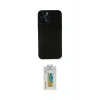 MARSİLYAN™- iPhone 14 Pro Kılıf Yadigar Yansıma Serisi - Siyah Polymer Nano Ekran Koruyucu