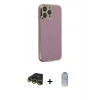MARSİLYAN™- iPhone 14 Pro Kılıf Yankı Serisi - Siyah Joko Magic 5D Cam + Raze Metal Kamera Lens - GD