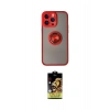 MARSİLYAN™- iPhone 14 Pro Kılıf Yörünge Çizgi - Siyah Buffer Cam Ekran Koruyucu