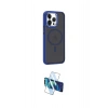 MARSİLYAN™- iPhone 14 Pro Kılıf Yörünge Klasik - Siyah 3D Antistatik Cam Ekran Koruyucu