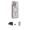 MARSİLYAN™- iPhone 14 Pro Kılıf Zirve Doku Prime - Siyah Joko Magic 5D Cam + Raze Metal Kamera Lens - GD