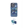 MARSİLYAN™- iPhone 14 Pro Kılıf Zirve Form Özel Seri - Siyah 3D Antistatik Cam Ekran Koruyucu