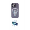 MARSİLYAN™- iPhone 14 Pro Kılıf Zirve Form Özel Seri - Siyah 3D Antistatik Cam Ekran Koruyucu