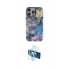 MARSİLYAN™- iPhone 14 Pro Kılıf Zirve Form Özel Seri - Siyah 3D Antistatik Cam Ekran Koruyucu