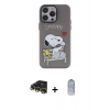 MARSİLYAN™- iPhone 14 Pro Kılıf Zirve Form Özel Seri - Siyah Joko Magic 5D Cam + Raze Metal Kamera Lens - GD
