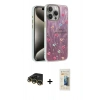 MARSİLYAN™- iPhone 14 Pro Kılıf Zirve Modern Prime - Siyah 6D Mat Seramik Hayalet Nano Ekran Koruyucu + Raze Metal Kamera Lens - GD