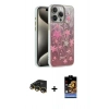 MARSİLYAN™- iPhone 14 Pro Kılıf Zirve Modern Prime - Siyah Buffer Hayalet Cam Ekran Koruyucu + Raze Metal Kamera Lens - GD