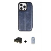 MARSİLYAN™- iPhone 14 Pro Kılıf Zirve Yansıma Serisi - Siyah Joko Magic 5D Cam + Raze Metal Kamera Lens - GD