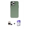 MARSİLYAN™- iPhone 14 Pro Max Kılıf Ahenk Çizgi Prime - Siyah Bilvis 5in1 3D Magic Cam Ekran Koruyucu + Bilvis Titan Kamera Lens - SH