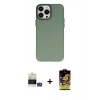MARSİLYAN™- iPhone 14 Pro Max Kılıf Ahenk Çizgi Prime - Siyah Buffer Cam Ekran Koruyucu + Bilvis Titan Kamera Lens - GS