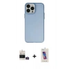 MARSİLYAN™- iPhone 14 Pro Max Kılıf Ahenk Çizgi Prime - Siyah Joko 5D Cam + Bilvis Titan Kamera Lens - GD