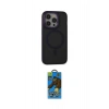 MARSİLYAN™- iPhone 14 Pro Max Kılıf Ahenk Form Serisi - Siyah 18D Cam Ekran Koruyucu