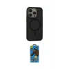 MARSİLYAN™- iPhone 14 Pro Max Kılıf Ahenk Form Serisi - Siyah 18D Cam Ekran Koruyucu