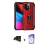MARSİLYAN™- iPhone 14 Pro Max Kılıf Ahenk Klasik Koleksiyonu - Siyah Bilvis 5in1 3D Magic Cam Ekran Koruyucu + Raze Metal Kamera Lens - GD