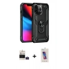 MARSİLYAN™- iPhone 14 Pro Max Kılıf Ahenk Klasik Koleksiyonu - Siyah Joko 5D Cam + Bilvis Titan Kamera Lens - DNMR