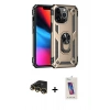 MARSİLYAN™- iPhone 14 Pro Max Kılıf Ahenk Klasik Koleksiyonu - Siyah Joko 5D Cam + Raze Metal Kamera Lens - GD