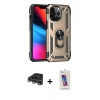 MARSİLYAN™- iPhone 14 Pro Max Kılıf Ahenk Klasik Koleksiyonu - Siyah Joko 5D Cam + Raze Metal Kamera Lens - GS