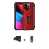 MARSİLYAN™- iPhone 14 Pro Max Kılıf Ahenk Klasik Koleksiyonu - Siyah Joko Magic 5D Hayalet Cam + Raze Metal Kamera Lens - GS