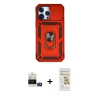 MARSİLYAN™- iPhone 14 Pro Max Kılıf Ahenk Klasik - Siyah Mat Seramik Nano Ekran Koruyucu + Bilvis Titan Kamera Lens - GD