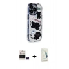 MARSİLYAN™- iPhone 14 Pro Max Kılıf Ahenk Modern Serisi - Şeffaf Pasifik Cam Ekran Koruyucu + Bilvis Titan Kamera Lens - DNMR