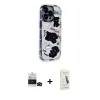MARSİLYAN™- iPhone 14 Pro Max Kılıf Ahenk Modern Serisi - Şeffaf Pasifik Cam Ekran Koruyucu + Bilvis Titan Kamera Lens - SH