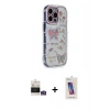 MARSİLYAN™- iPhone 14 Pro Max Kılıf Ahenk Modern Serisi - Siyah Joko 5D Cam + Bilvis Titan Kamera Lens - GS