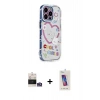 MARSİLYAN™- iPhone 14 Pro Max Kılıf Ahenk Modern Serisi - Siyah Joko 5D Cam + Bilvis Titan Kamera Lens - GS