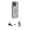 MARSİLYAN™- iPhone 14 Pro Max Kılıf Ahenk Modern Serisi - Siyah Joko 5D Cam + Bilvis Titan Kamera Lens - GS